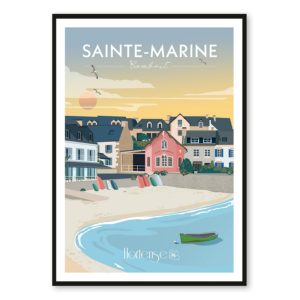 Affiche Sainte Marine Hortense
