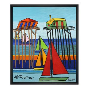 Cadre Martine Gonnin Color Tchanquée 93×108 cm