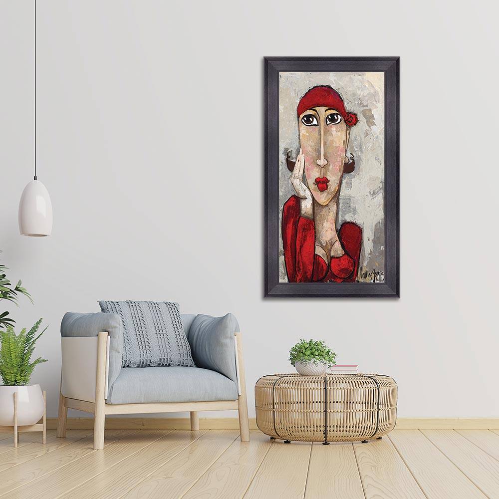 Tableau Mercedes Martine Gonnin 63×113 cm – Image 2