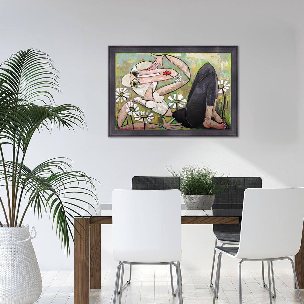 Cadre Miss Paquerette Martine Gonnin 73×103 cm – Image 2