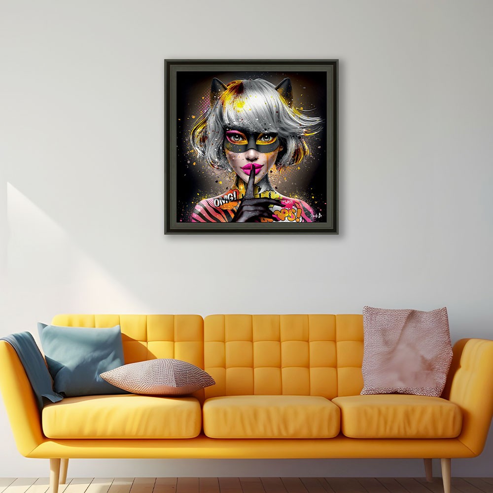 Cadre Alix Sarah B. 71x71cm – Image 2