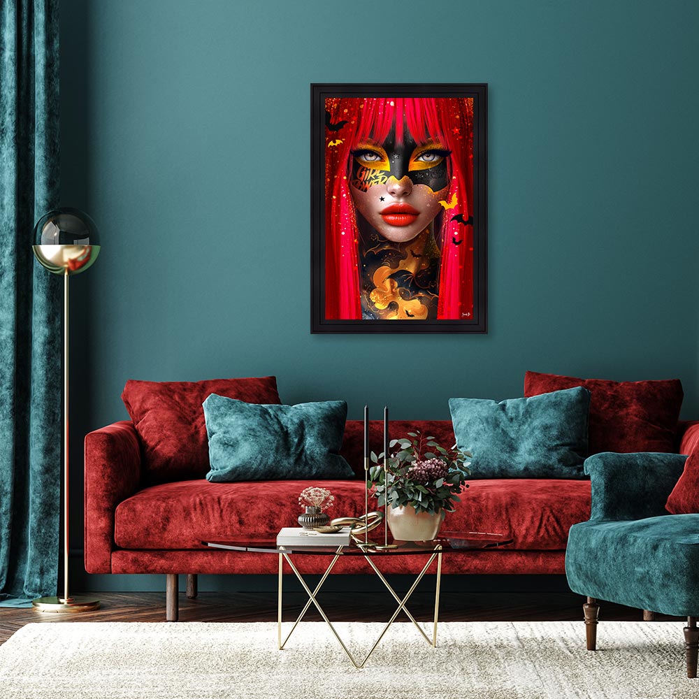 Cadre Bat Red Sarah B 71x101cm – Image 2