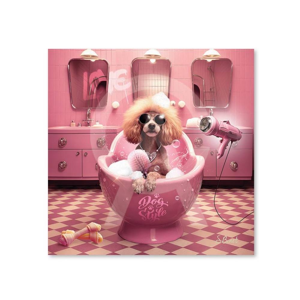 Petit Cadre S.Binet Dog Style 20x20cm