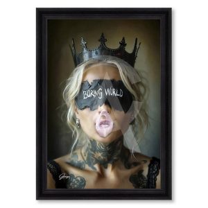 Tableau Boring World A.Granger 53x73cm