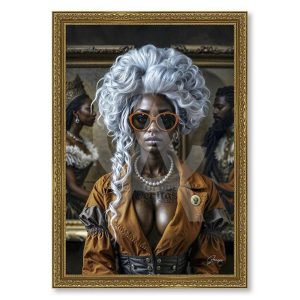 Tableau Black Queen Alexandre Granger 69x99cm