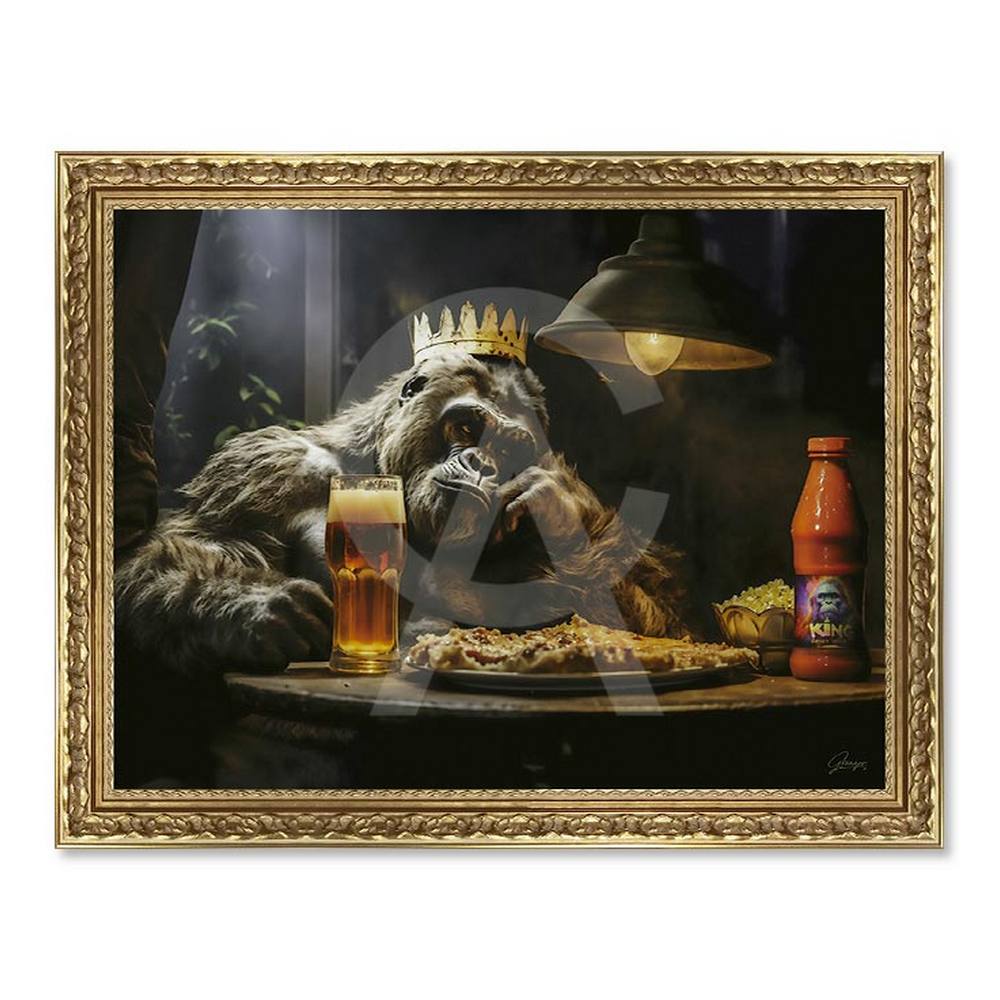 Cadre Alexandre Granger King Lunch 39x49cm