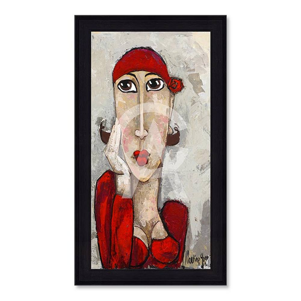 Tableau Mercedes Martine Gonnin 63×113 cm