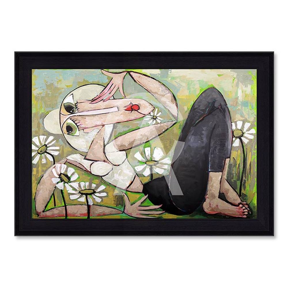 Cadre Miss Paquerette Martine Gonnin 73×103 cm