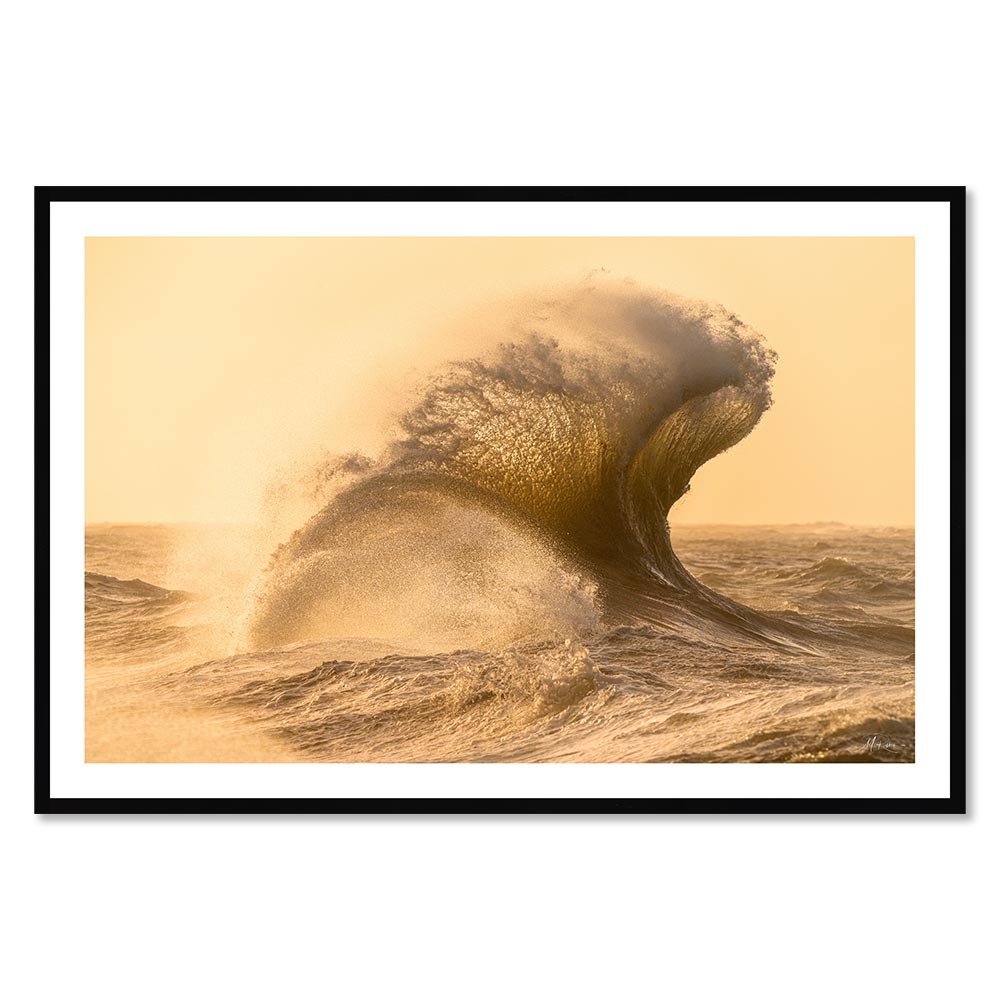 Cadre Tempête au Lever de Soleil 62x92cm – Image 2