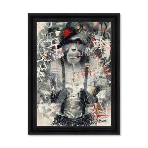 Tableau Urban Monkey de Sylvain Binet